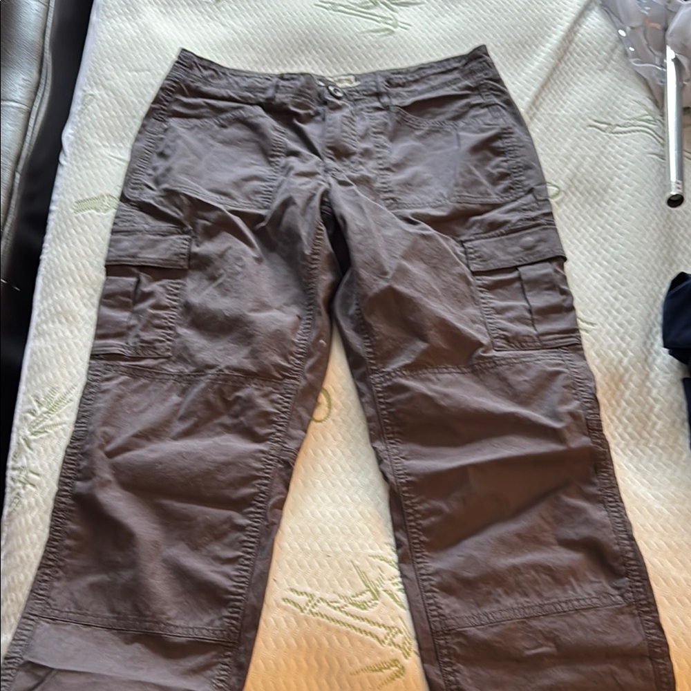 L.L. Bean Gray Straight Leg Pants